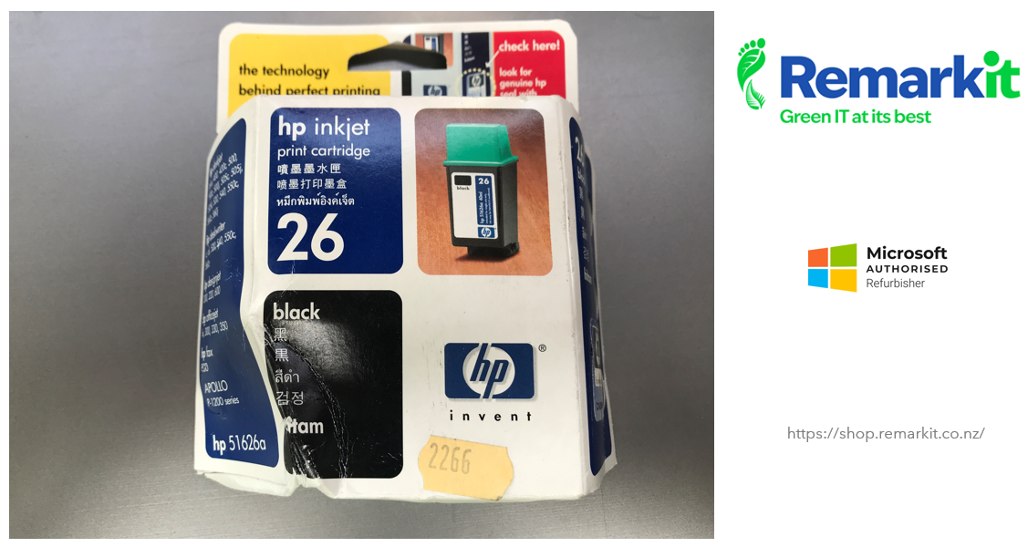 HP inkjet print cartridge 26 - Unopened original packing - 51626a