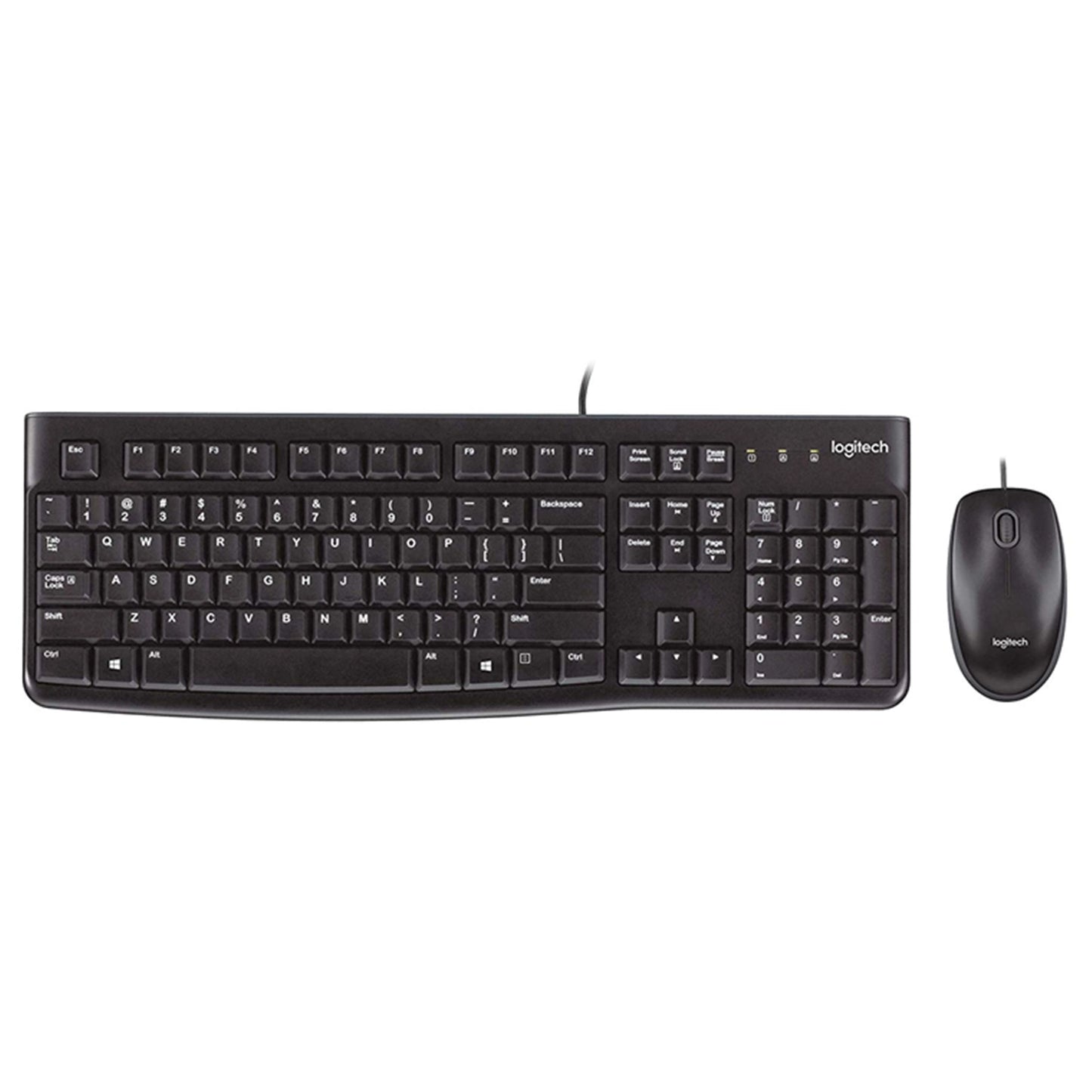 Logitech MK120 Desktop Corded Keyboard & Mouse Combo-New in box