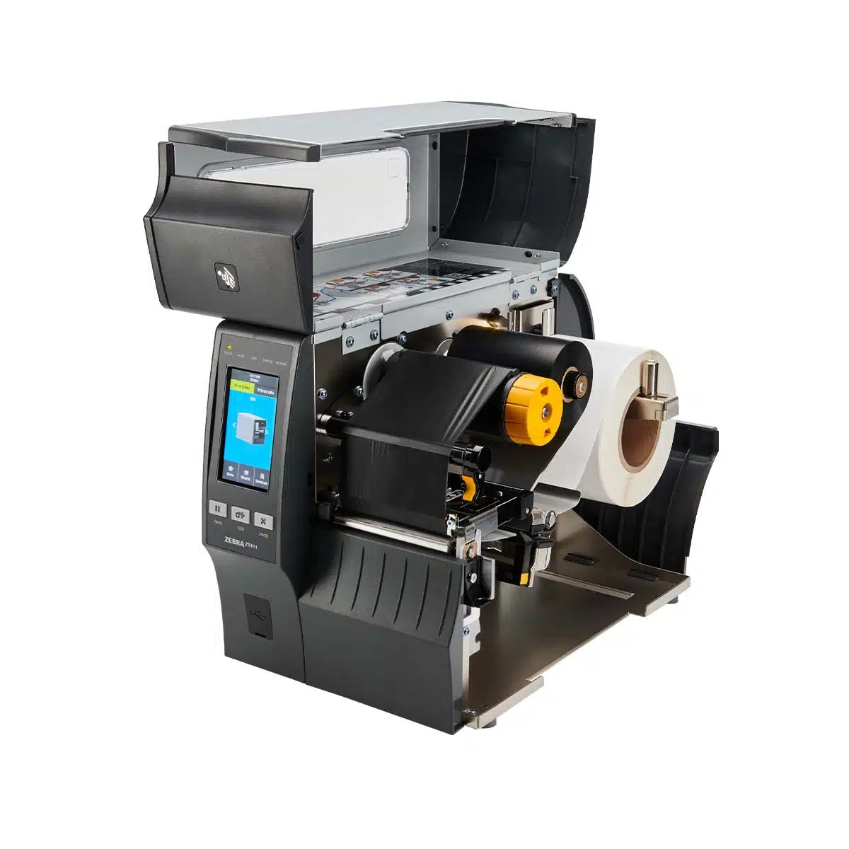 Zebra ZT41142-T0P0000Z Direct Thermal Printer-Used
