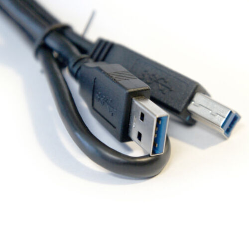 Male USB A to Male USB B Cable